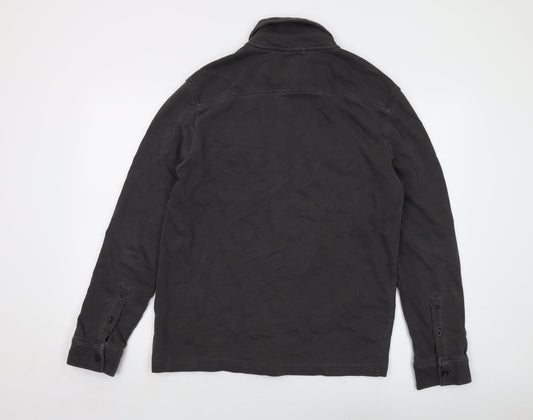 Marks and Spencer Mens Grey Jacket Size M Button