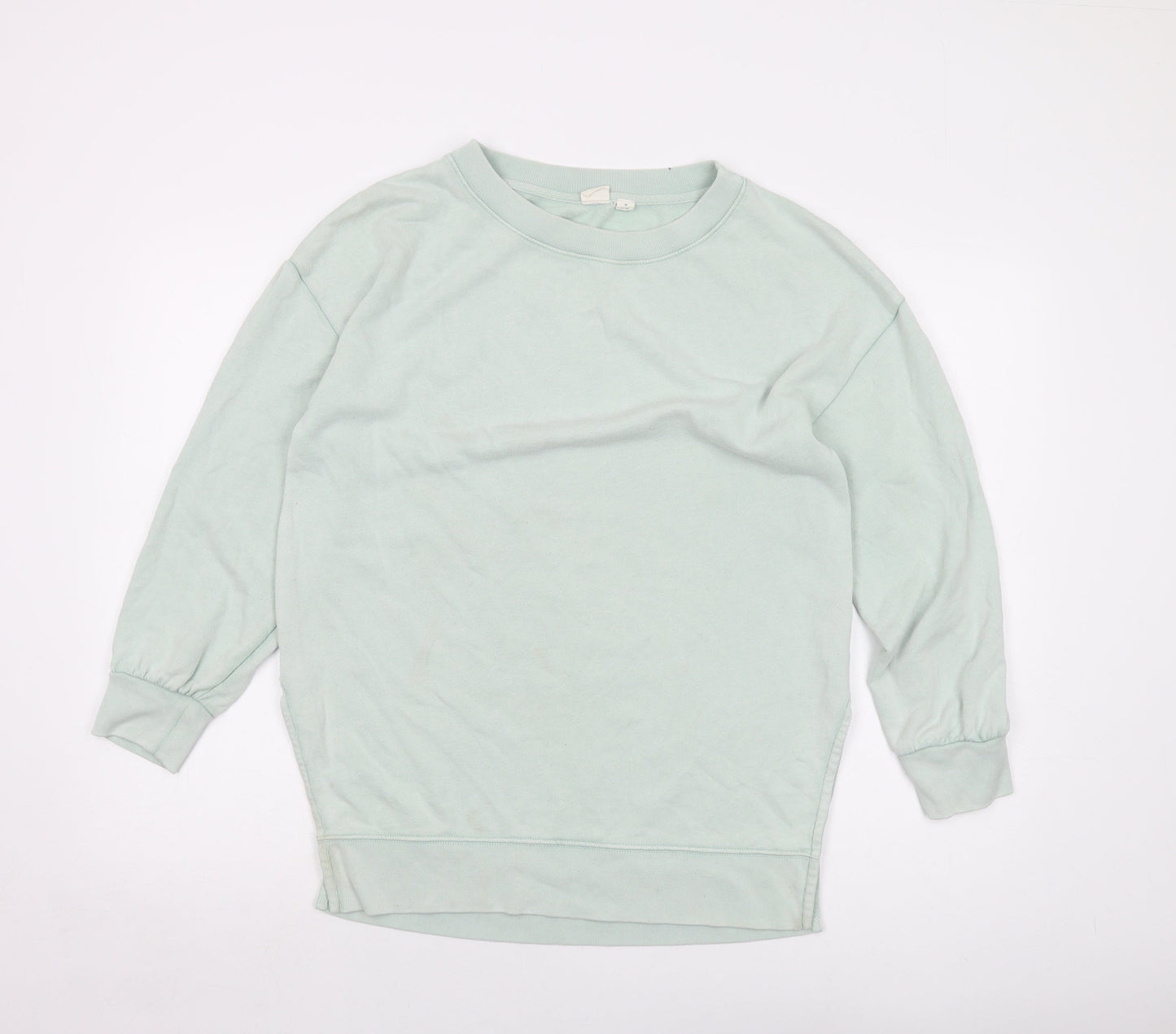 Gapo Womens Green Cotton Pullover Sweatshirt Size M Pullover