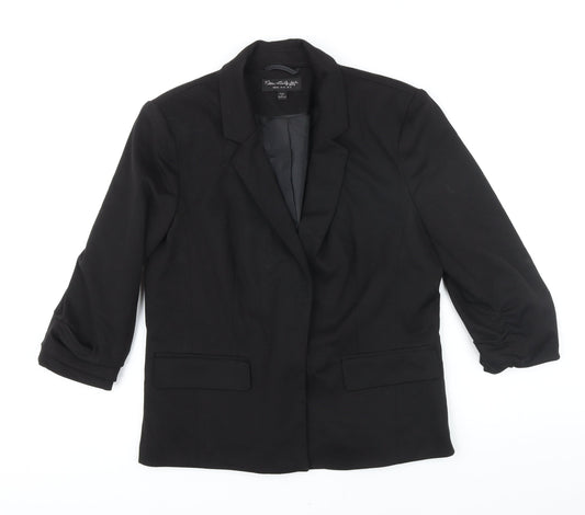 Miss Selfridge Womens Black Jacket Blazer Size 10