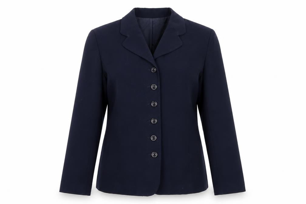 Marks and Spencer Womens Blue Jacket Blazer Size 12 Button