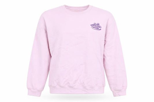 PRETTYLITTLETHING Womens Purple Cotton Pullover Sweatshirt Size S Pullover - Design Studio