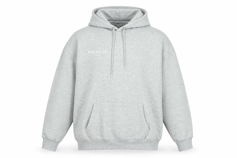 PRETTYLITTLETHING Womens Grey Cotton Pullover Hoodie Size M Pullover - Balanced Lifestyle