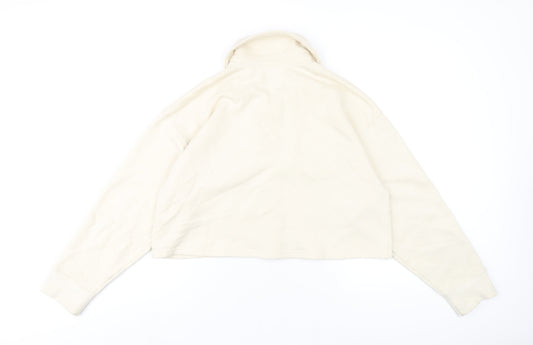 Hollister Womens Ivory Jacket Size M Snap