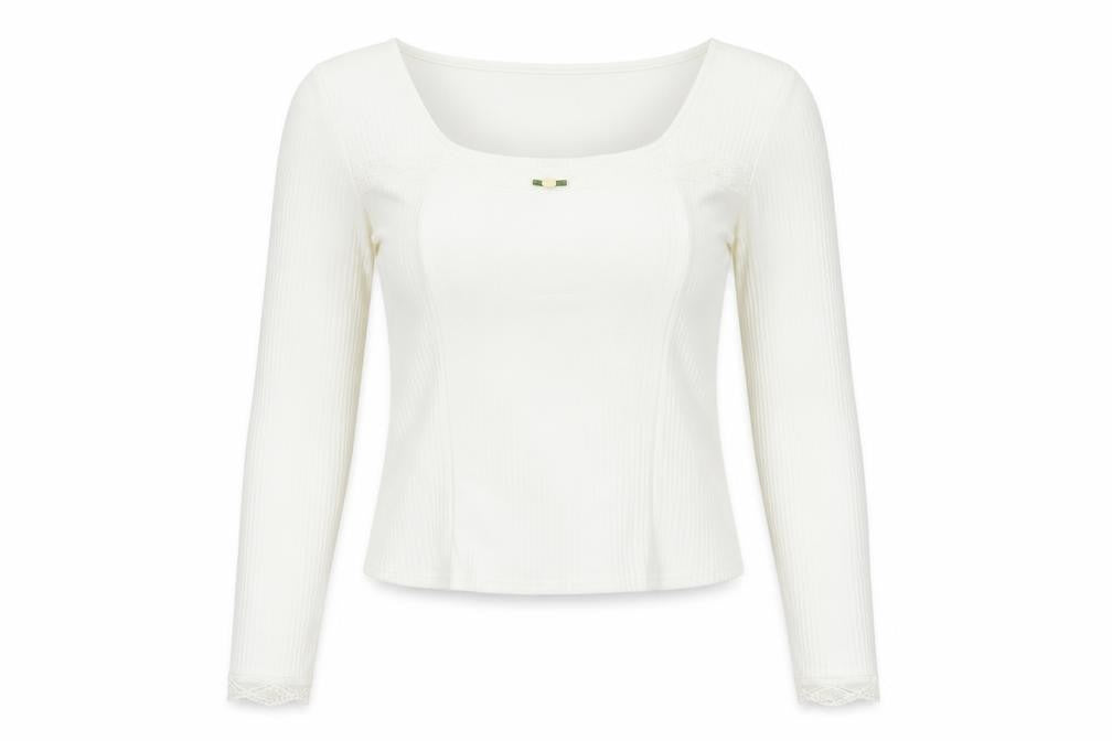Womens UK Size S Cider Ivory Polyester Blouse