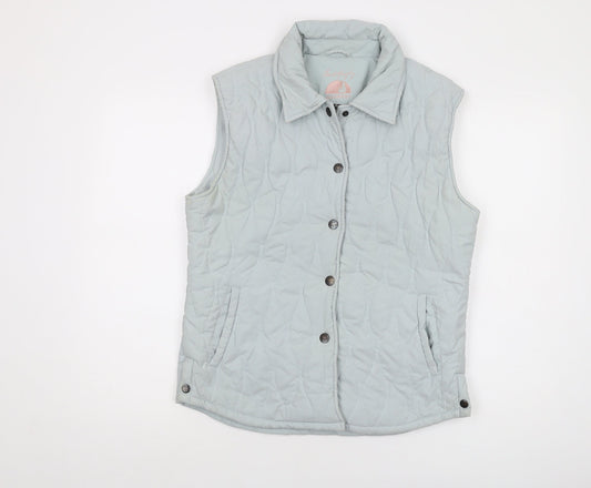 Jack Murphy Womens Blue Jacket Waistcoat Size 14 Snap