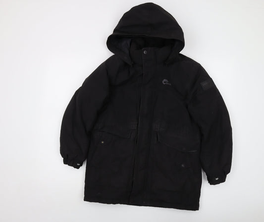 Nepa Boys Black Jacket Size 10 Years Zip