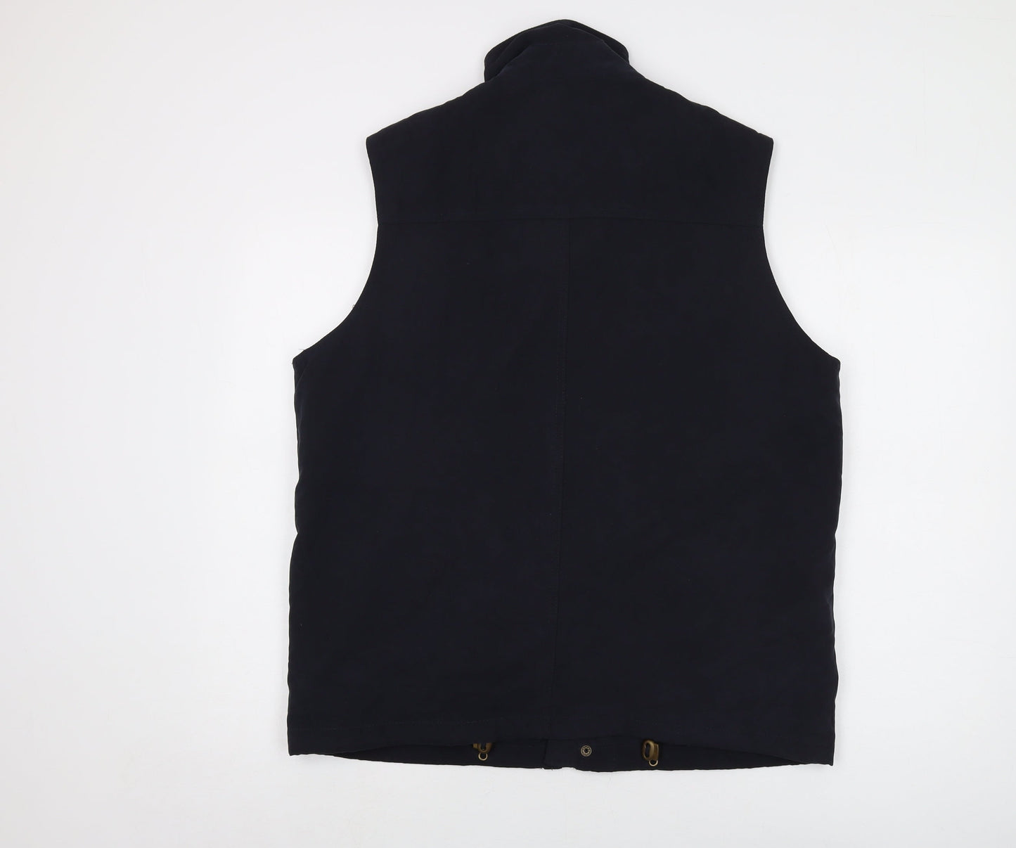 Mode Mile Mens Black Jacket Waistcoat Size M Zip