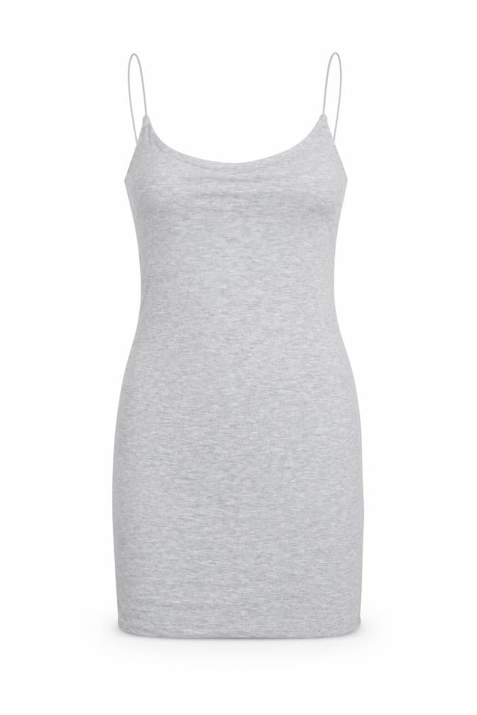 MissEmpire Womens Grey Viscose Bodycon Size S Scoop Neck Pullover