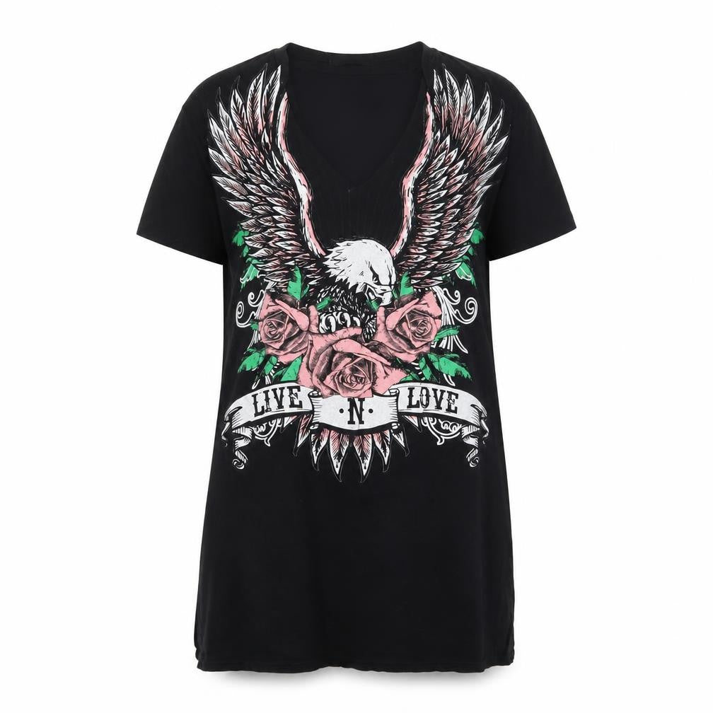 Cameo Rose Womens Black Cotton T-Shirt Dress Size 10 Halter Pullover