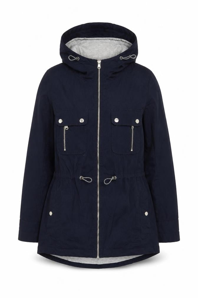 Next Womens Blue Jacket Size 14 Zip
