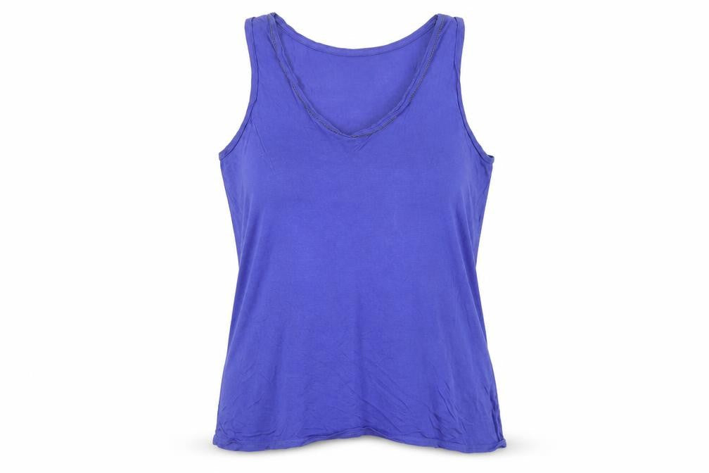 Womens UK Size XL Gap Purple Cotton Tank