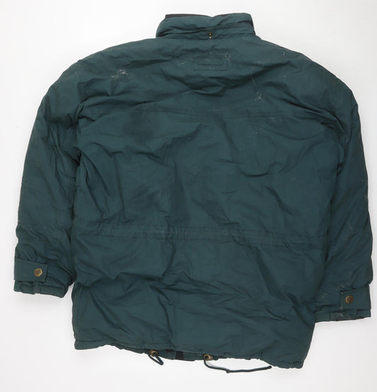 C&A Mens Green Jacket Size M Zip