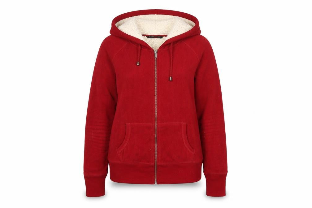 Dunnes Womens Red Jacket Size 12 Zip