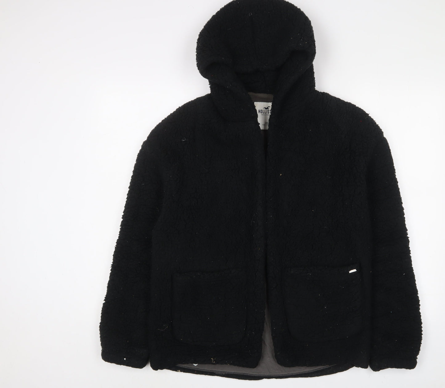 Hollister Womens Black Jacket Size XS - Open