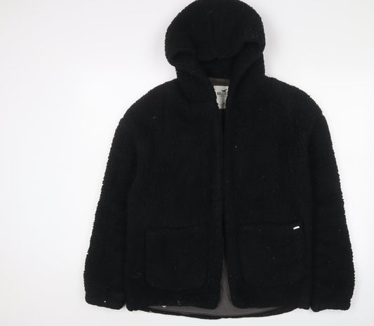 Hollister Womens Black Jacket Size XS - Open