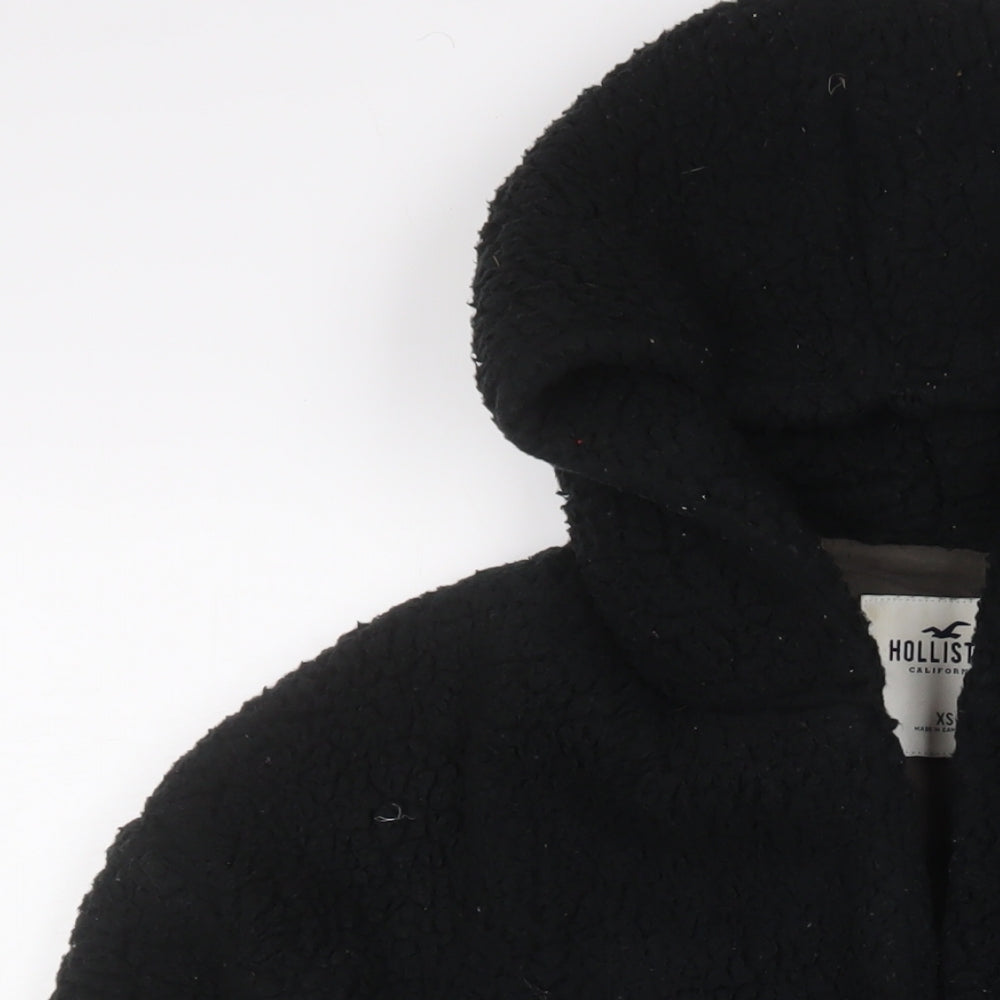 Hollister Womens Black Jacket Size XS - Open