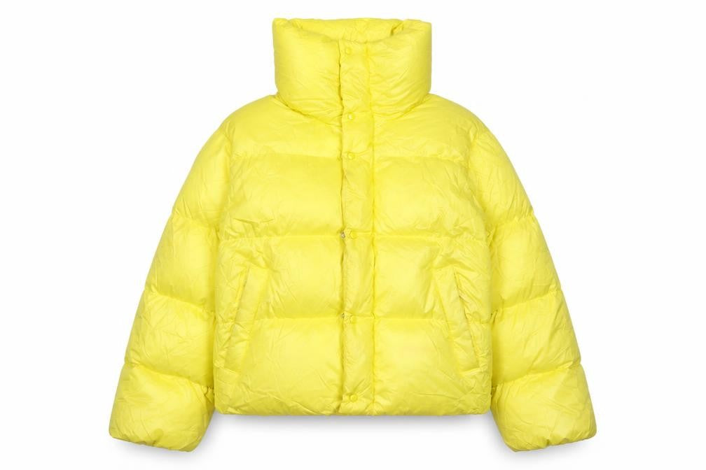 Next Womens Yellow Parka Coat Size 10 Zip