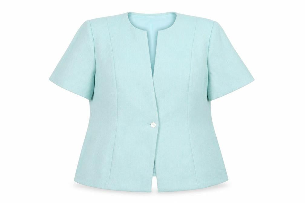 Bonmarché Womens Green Jacket Blazer Size 22 Button