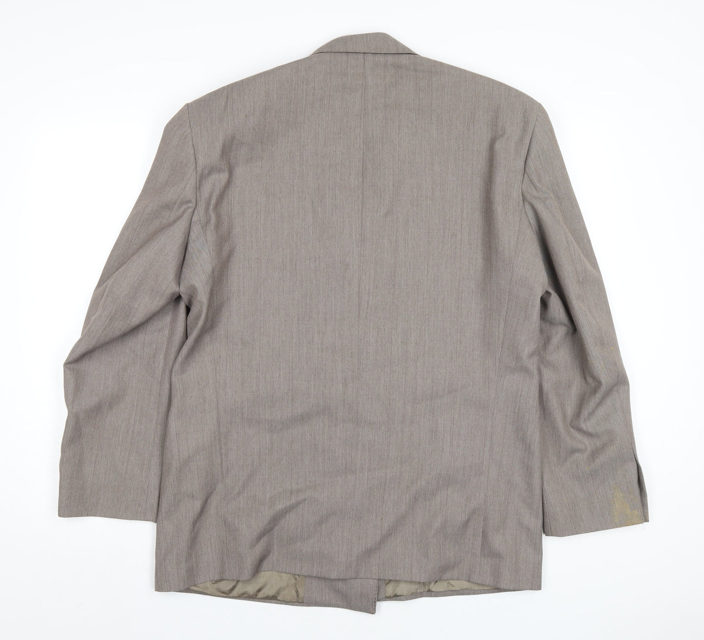 Hector James Mens Beige Wool Jacket Blazer Size 40 Regular