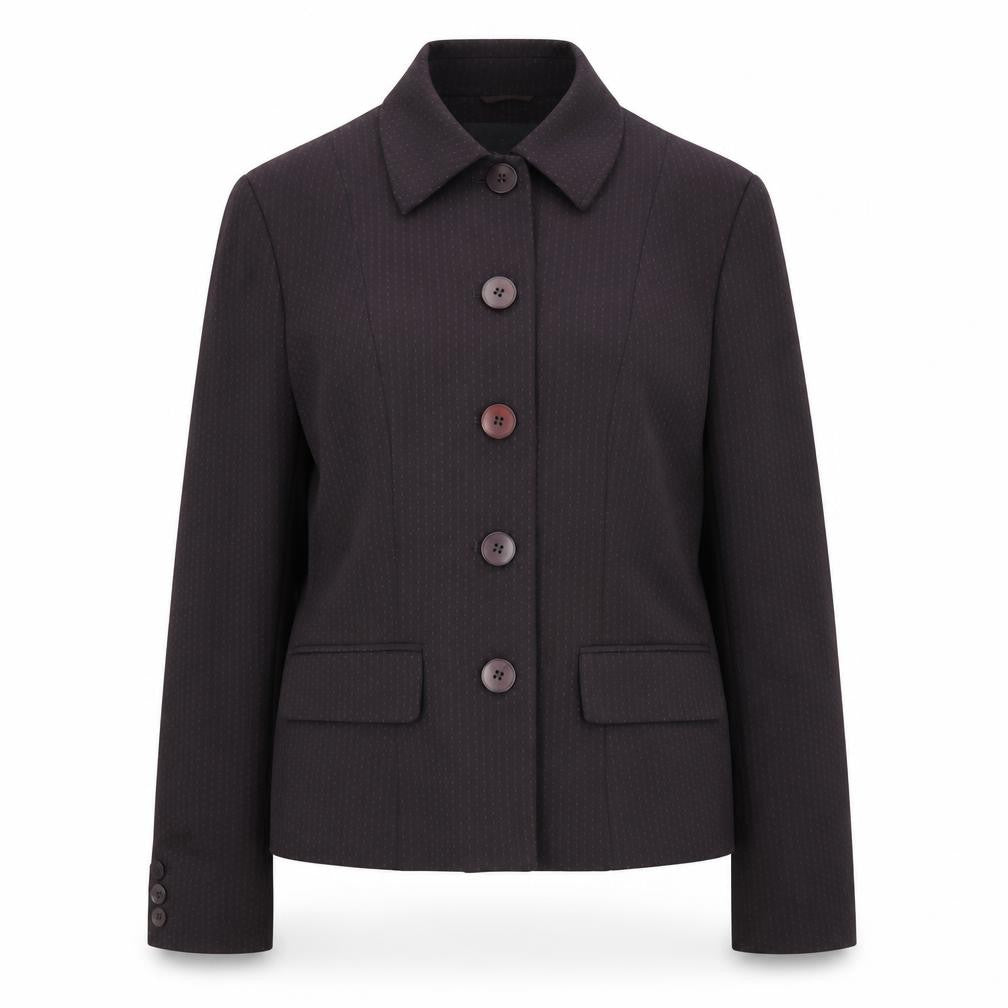 Next Womens Purple Jacket Size 12 Button