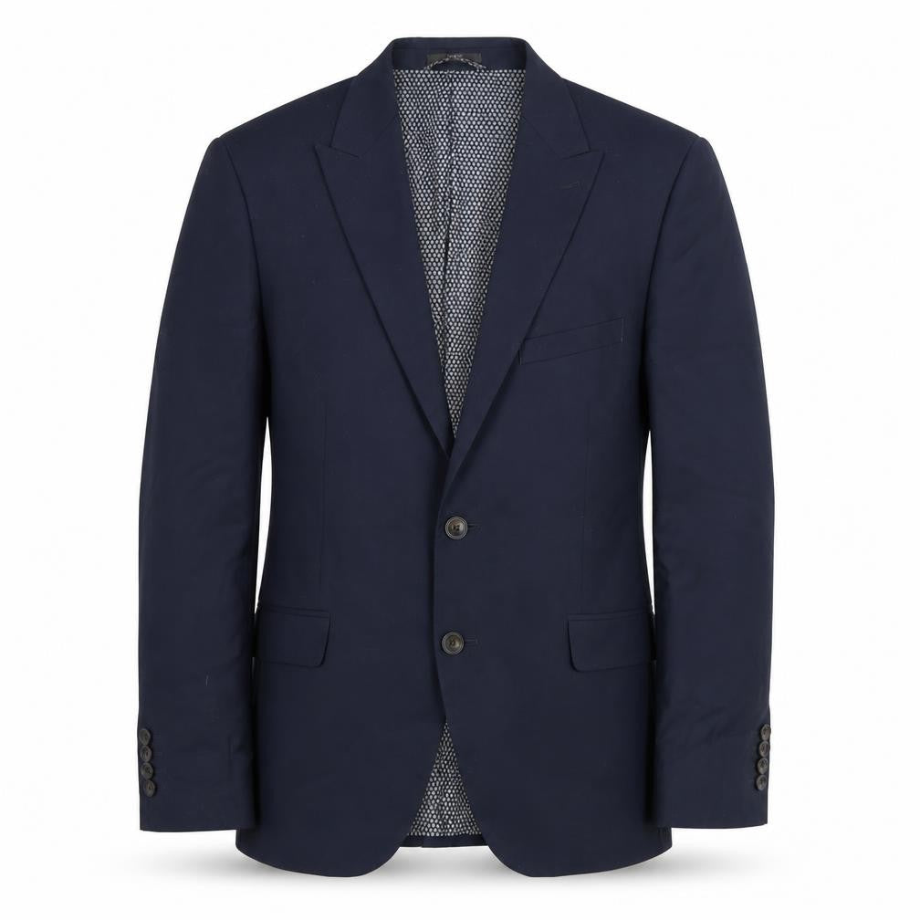 Marks and Spencer Mens Blue Polyester Jacket Blazer Size 40 Regular