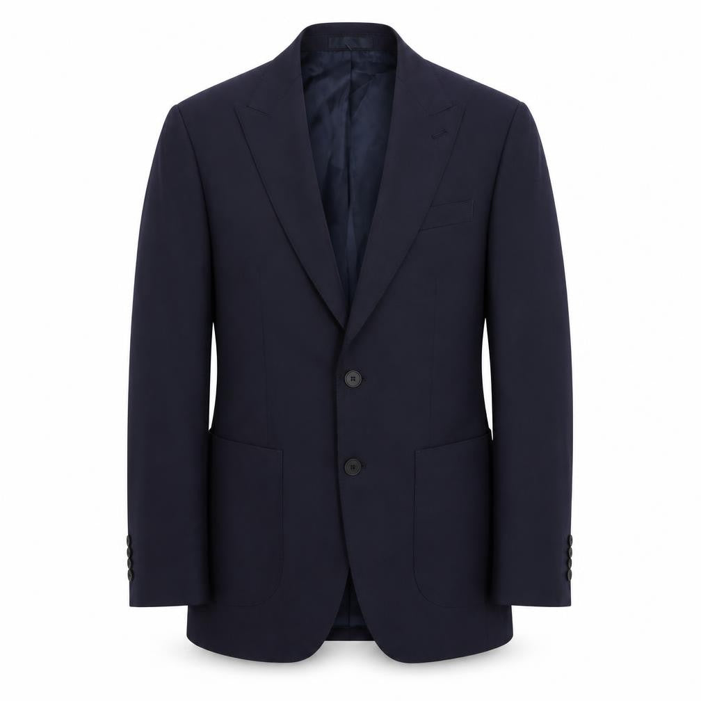 Marks and Spencer Mens Blue Polyamide Jacket Blazer Size 38 Regular