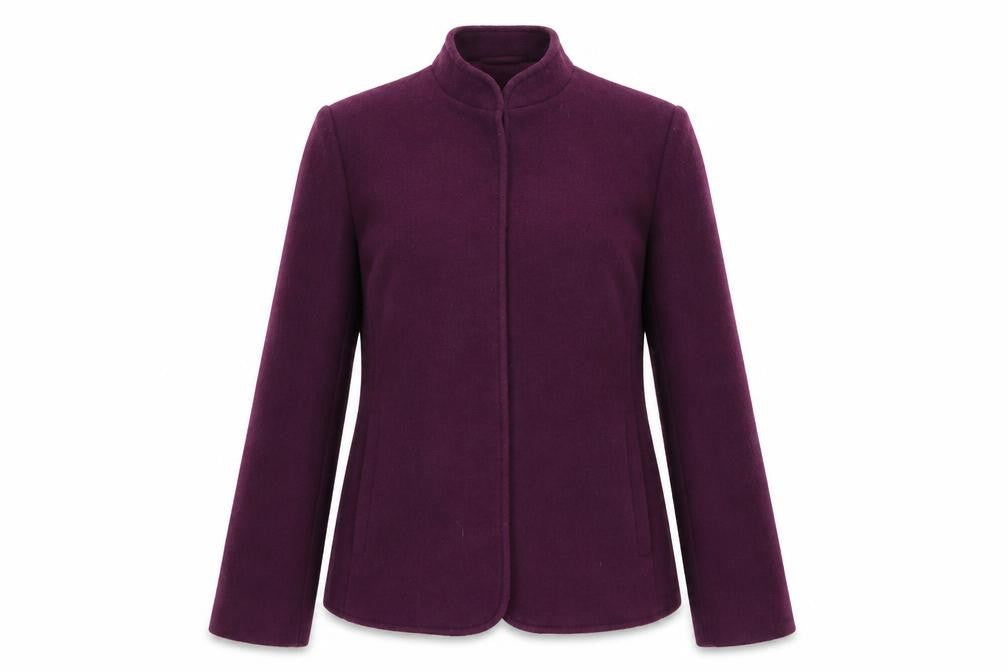 St Michael Womens Purple Jacket Size 12