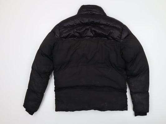Supply & Demand Co. Mens Black Jacket Size XS Zip