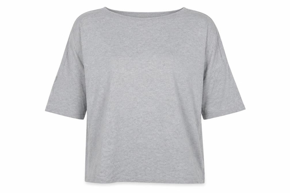 Womens UK Size S Gap Grey Cotton Blouse