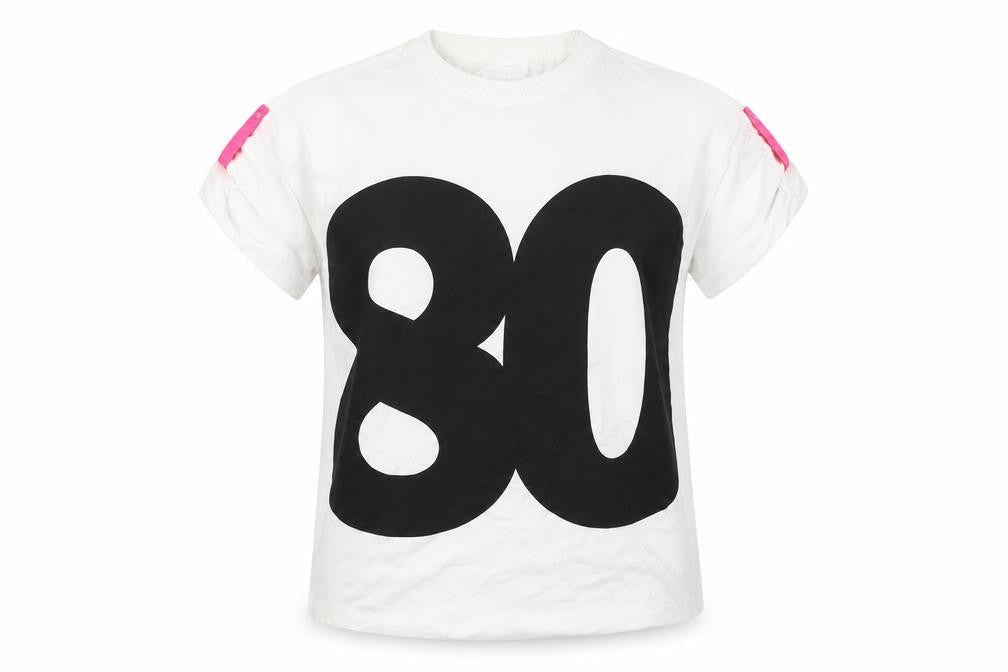 Womens UK Size S VERO MODA White Cotton T-Shirt