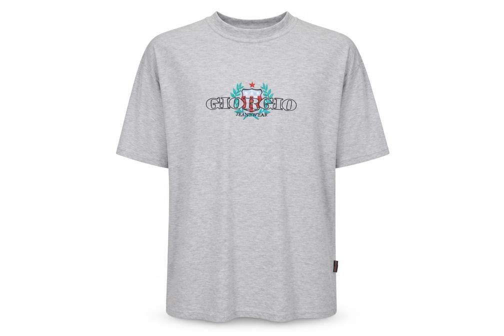 Mens UK Size XL Giorgio Grey  Polyester T-Shirt