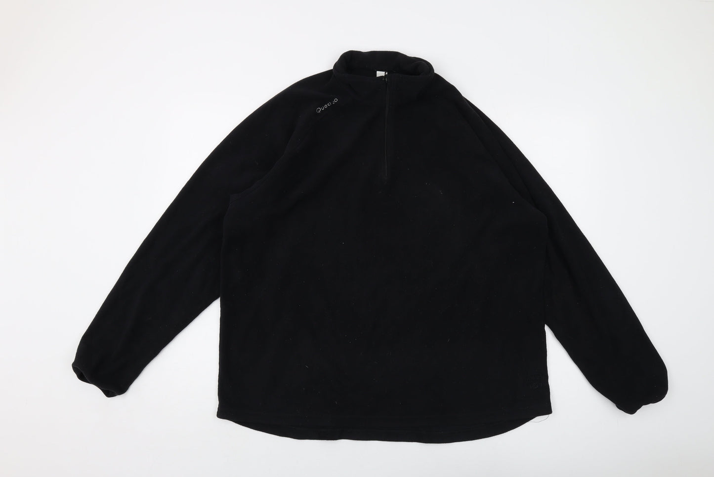 Quechua Mens Black Polyester Pullover Sweatshirt Size 2XL