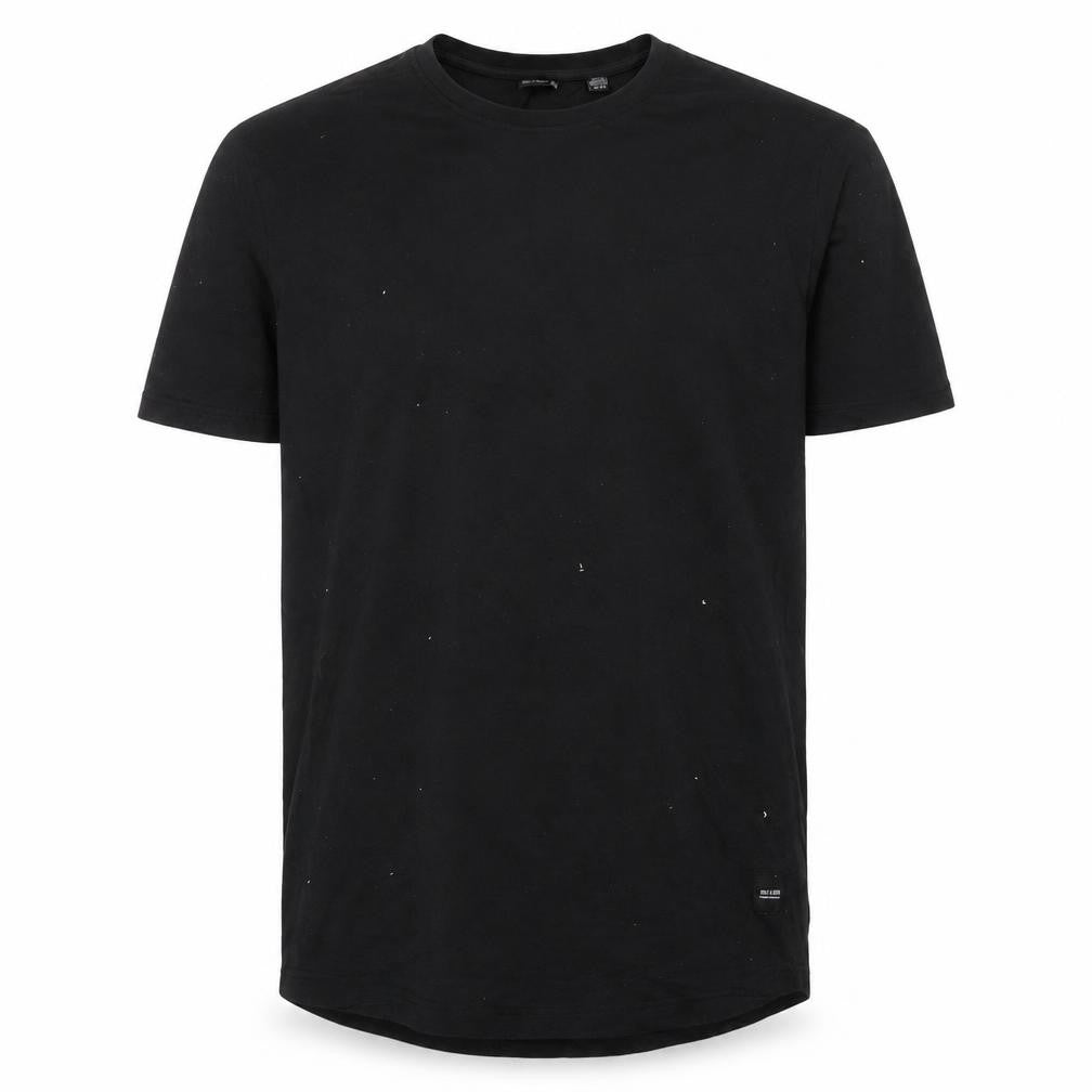 ONLY & SONS Mens Black Camel T-Shirt Size XL Crew Neck - Logo, Embroidered