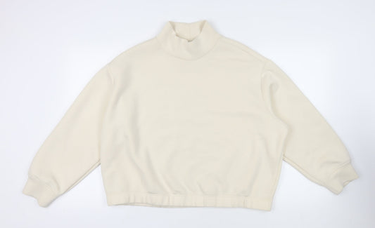 Marks and Spencer Womens Ivory Viscose Pullover Sweatshirt Size XL Pullover