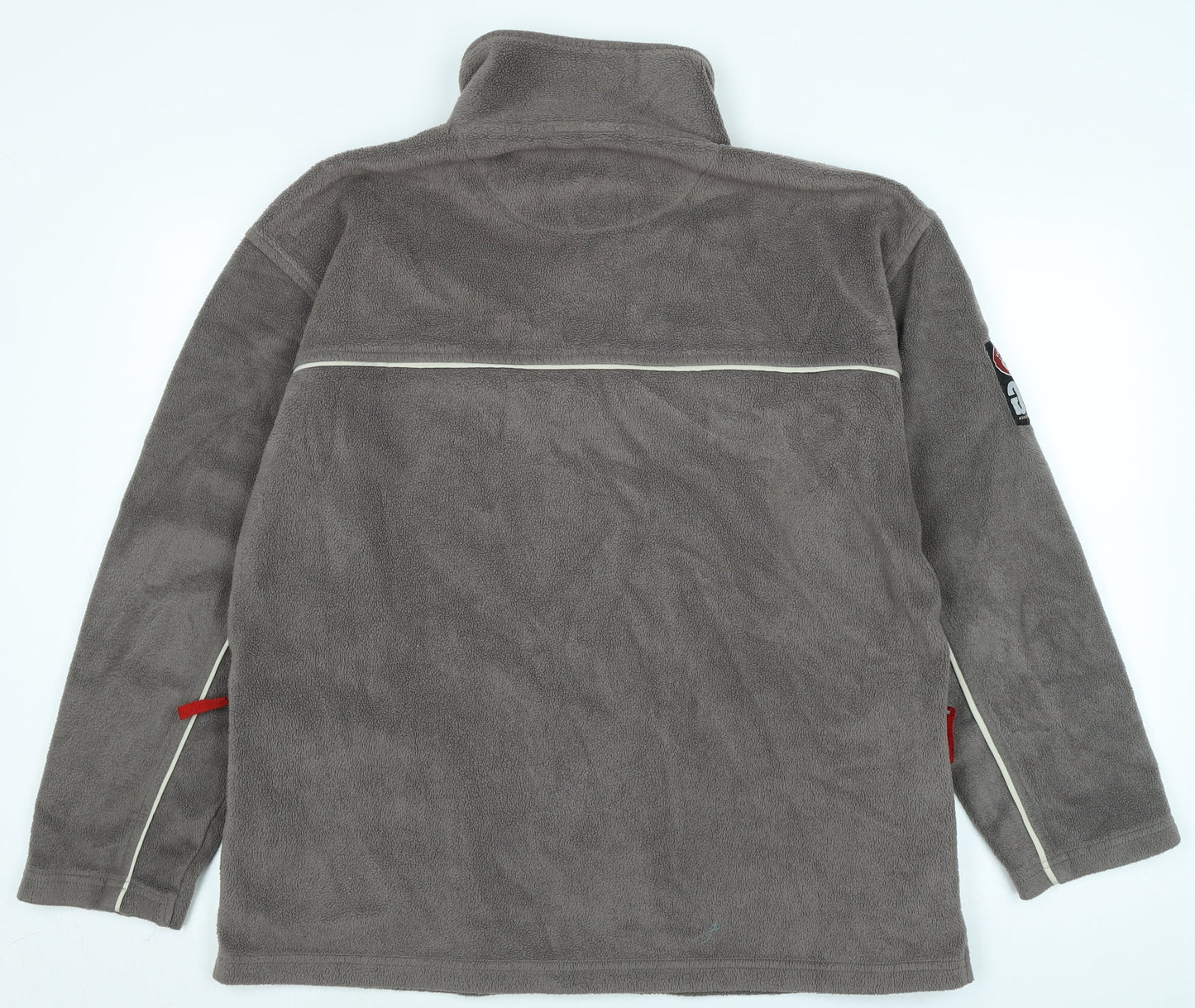 elsenneger Mens Grey Polyester Pullover Sweatshirt Size L