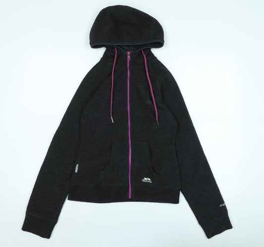 Tresspass Womens Black Jacket Size 2XS Zip