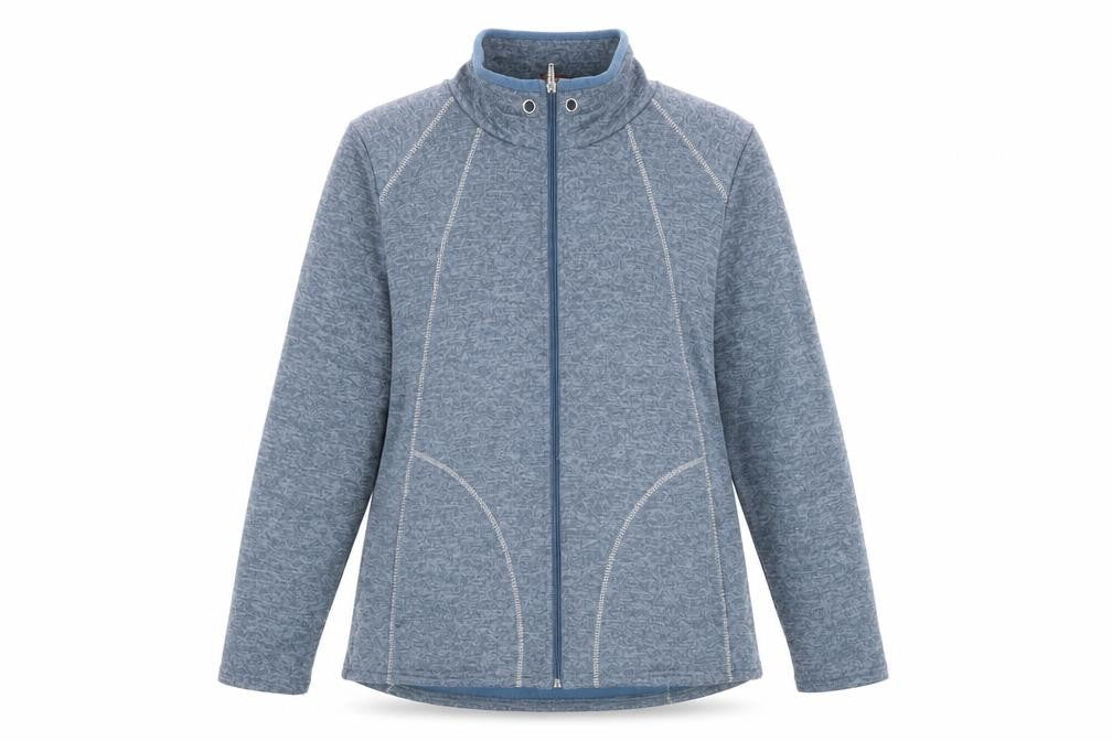 Anna Rose Womens Blue Jacket Size XL Zip