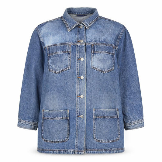 Dash Womens Blue Jacket Size 12 Zip