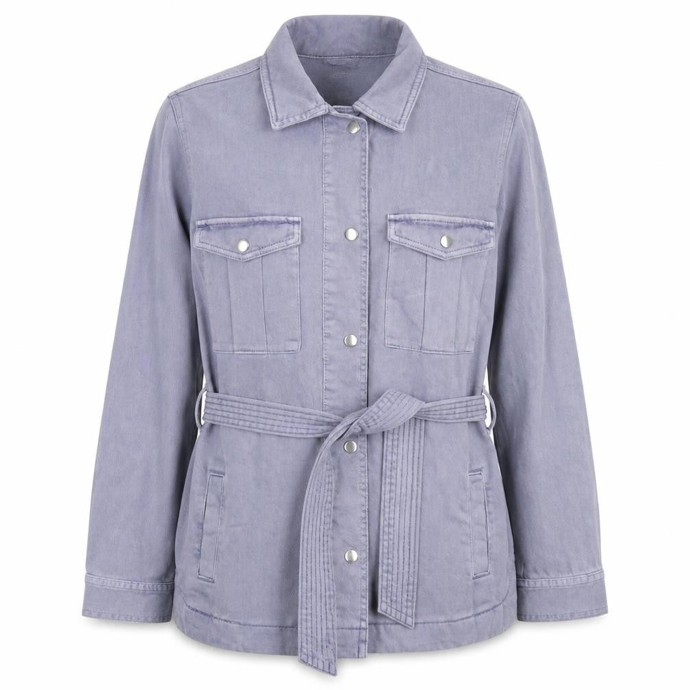 Next Womens Blue Jacket Size 10 Snap