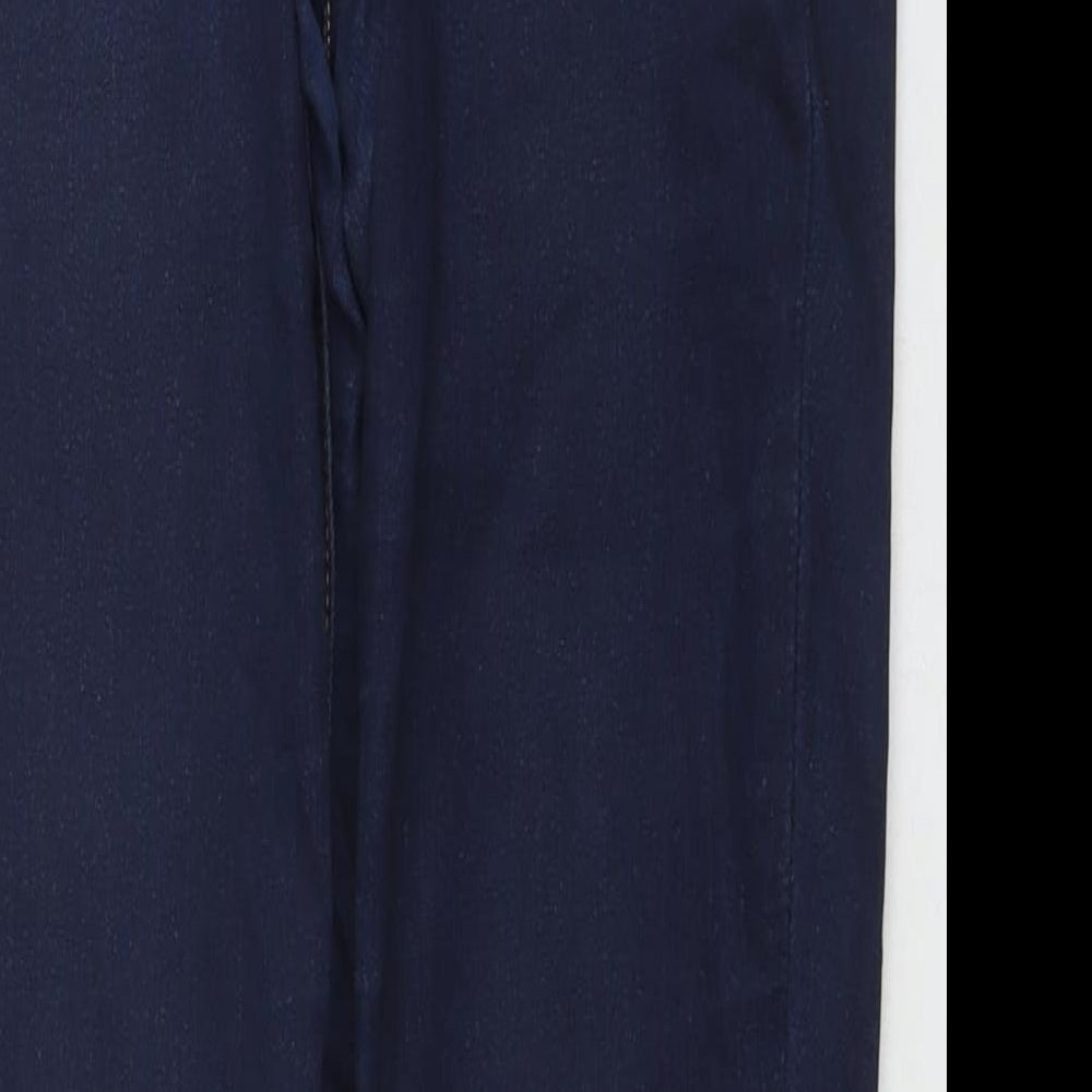 Gap Womens Blue Cotton Skinny Jeans Size M L28 in Regular Zip