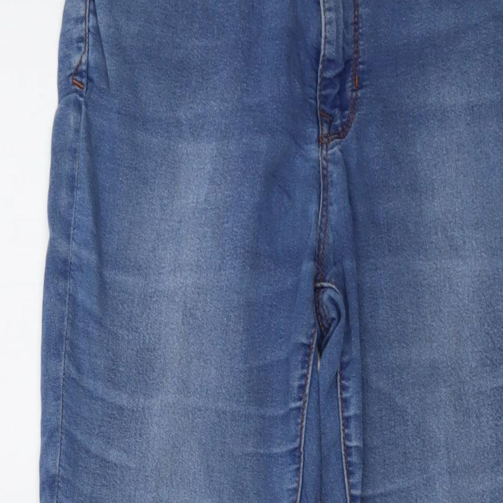 Gap Womens Blue Cotton Skinny Jeans Size M L27 in Regular Button