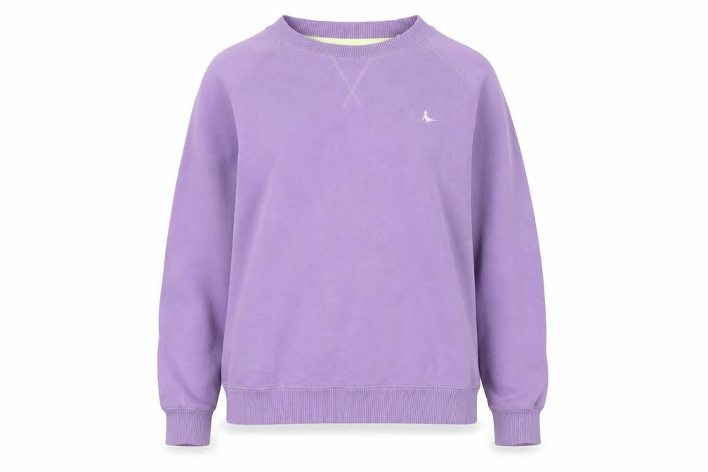 Womens UK 10 Regular Jack Wills Purple Pullover Sweatshirt