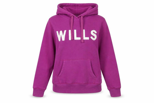 Womens UK 10 Regular Jack Wills Purple Pullover Hoodie