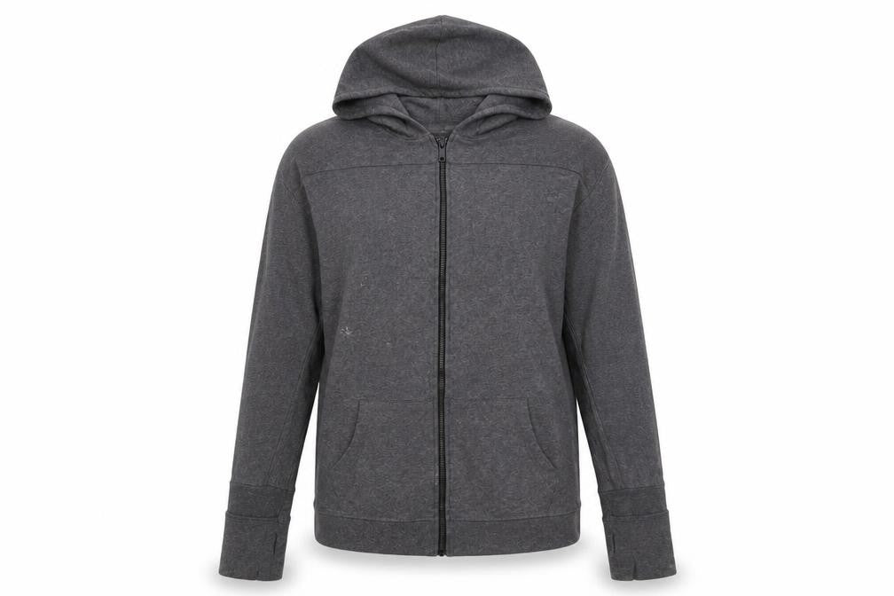Womens UK 10 Regular mamas & papas Grey Full Zip Hoodie
