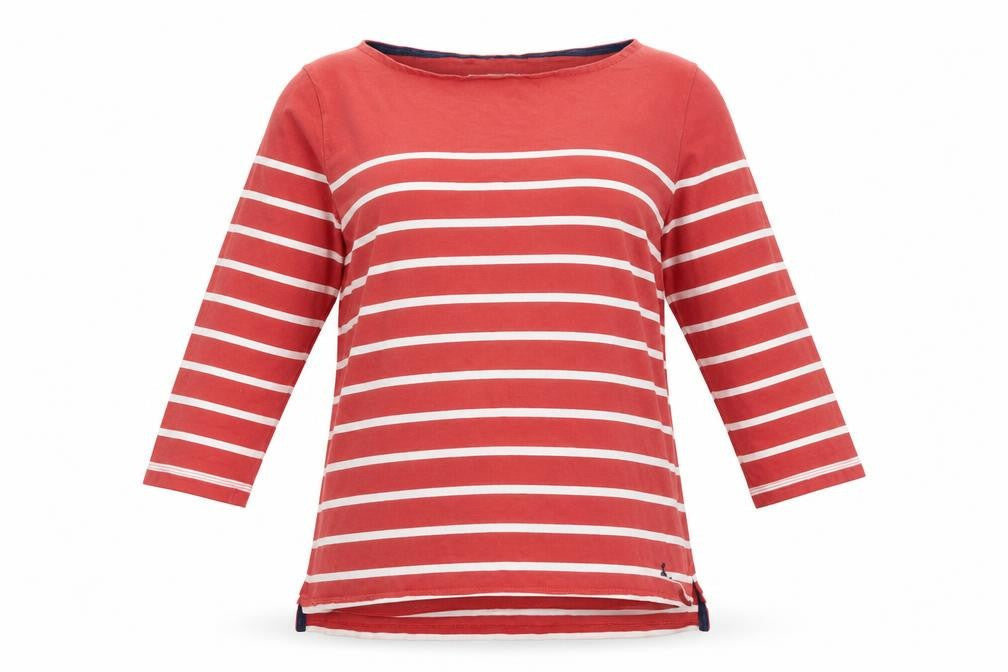 Womens UK Size 10 Jack Wills Orange Cotton T-Shirt