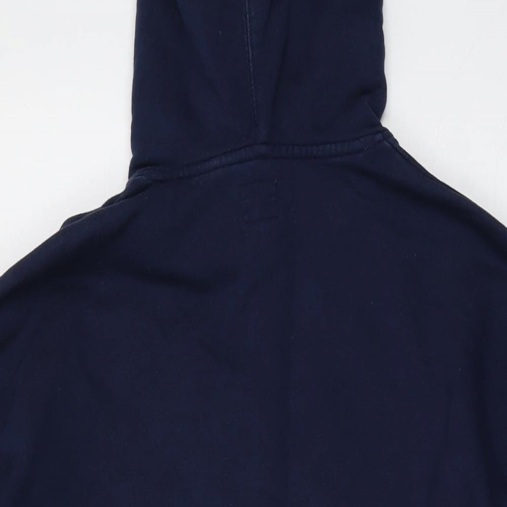 Levi's Mens Blue Cotton Pullover Hoodie Size M - Logo