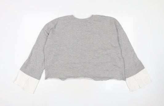 NEXT Womens Red Cotton Pullover Sweatshirt Size 16 Pullover
