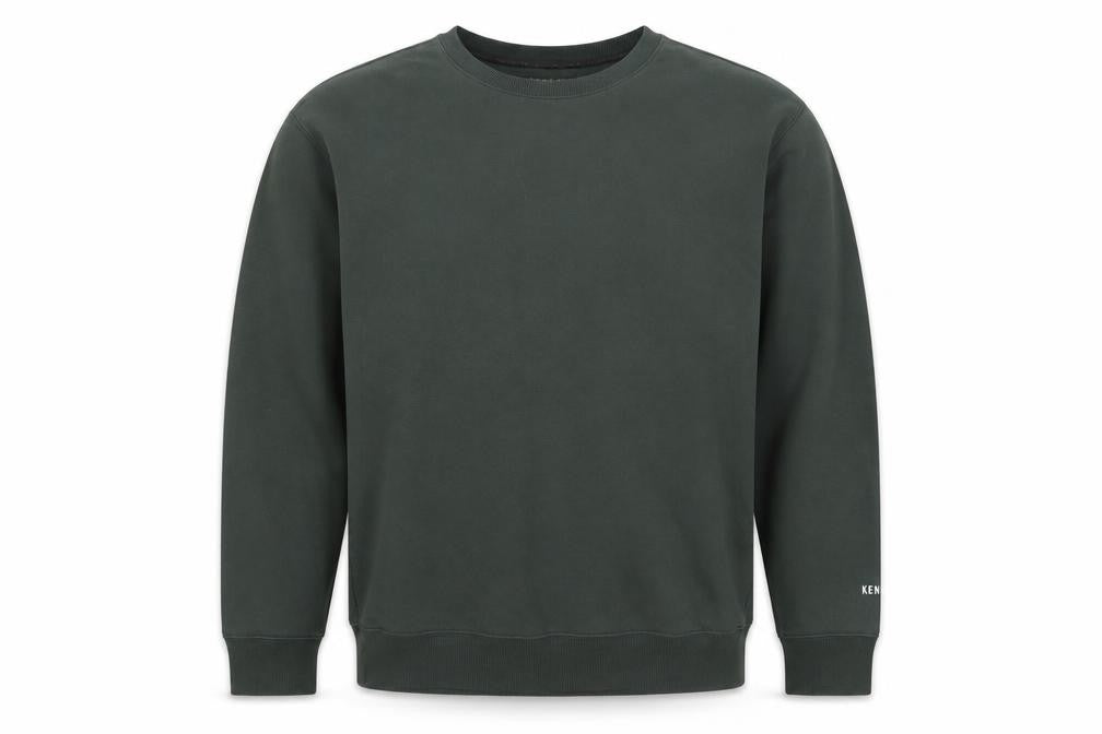 Mens UK XL Regular Kenneth Cole Green Pullover Sweatshirt