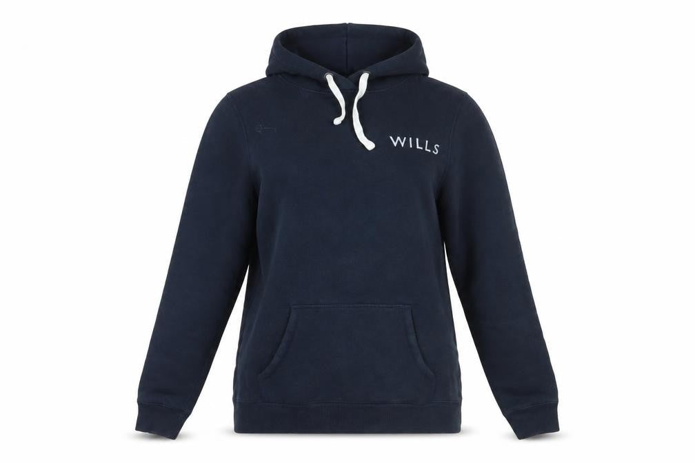 Womens UK 10 Regular Jack Wills Blue Pullover Hoodie