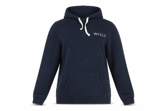 Womens UK 10 Regular Jack Wills Blue Pullover Hoodie
